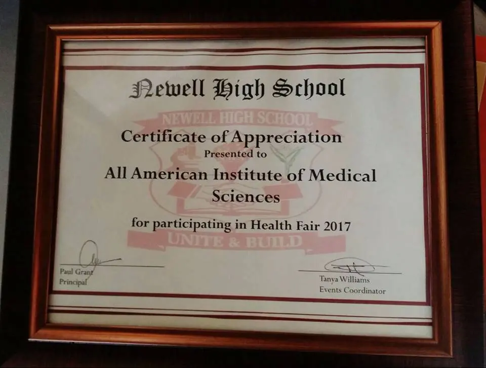 AAIMS - Appreciation
