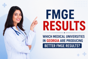 FMGE results: medical universities in Georgia